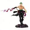 20CM Roronoa Zoro Figure Santōryū Santōryū Haoushoku Haki  Anime ONE PIECE Scene Decoration Model Toy Gift Collection  PVC