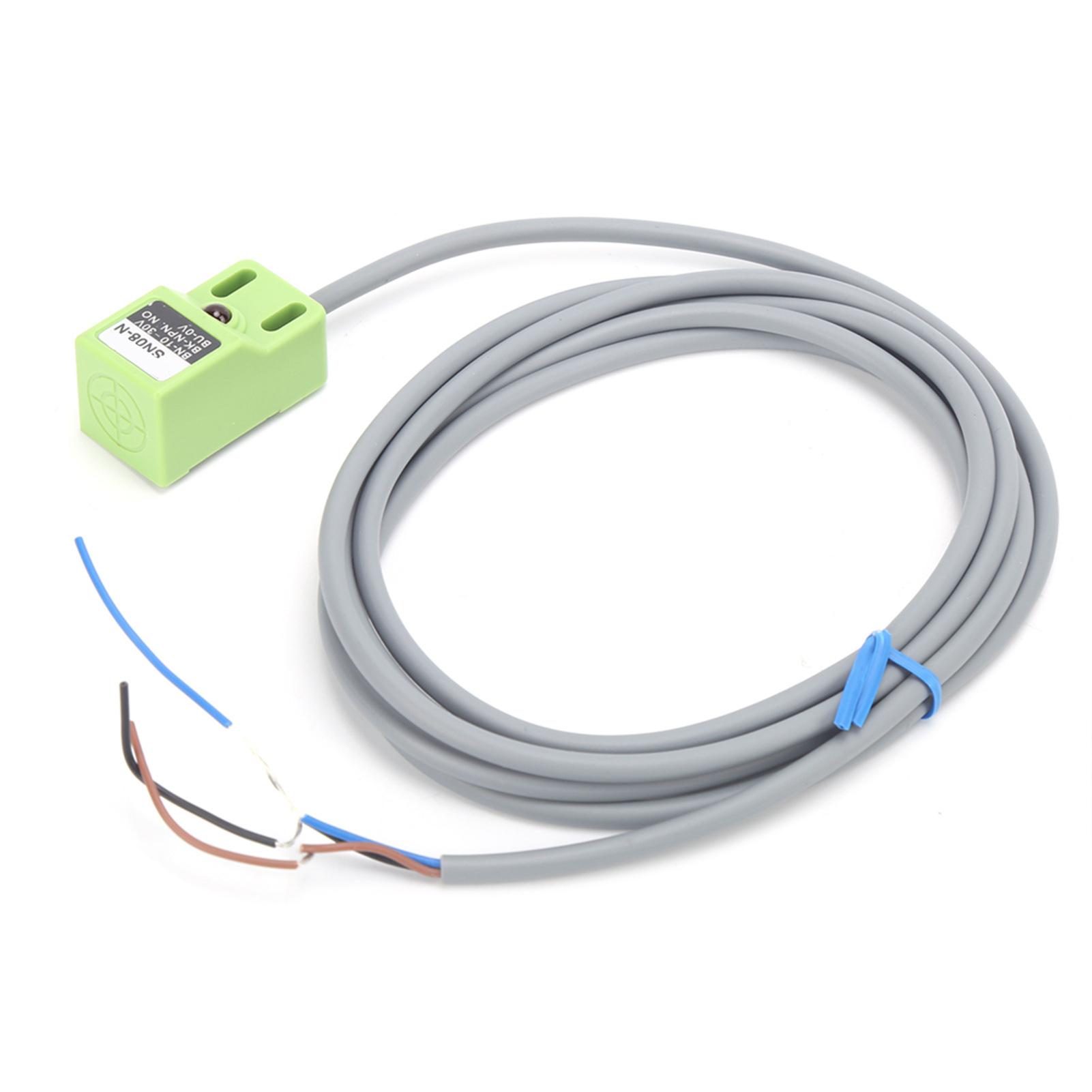 

BERM Датчик приближения SN08N NPN НО Индуктивный Металлический Датчик 8мм Расстояние Обнаружения DC 1030V