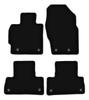 BASIC Black Velour Floor Mats For: Mazda CX-7 SUV (2009-2012)