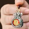 Loong Lucky Bag Pendant Chinese Style Dragon Keychain Pig 12 Zodiac Keyring  Bag Hanging