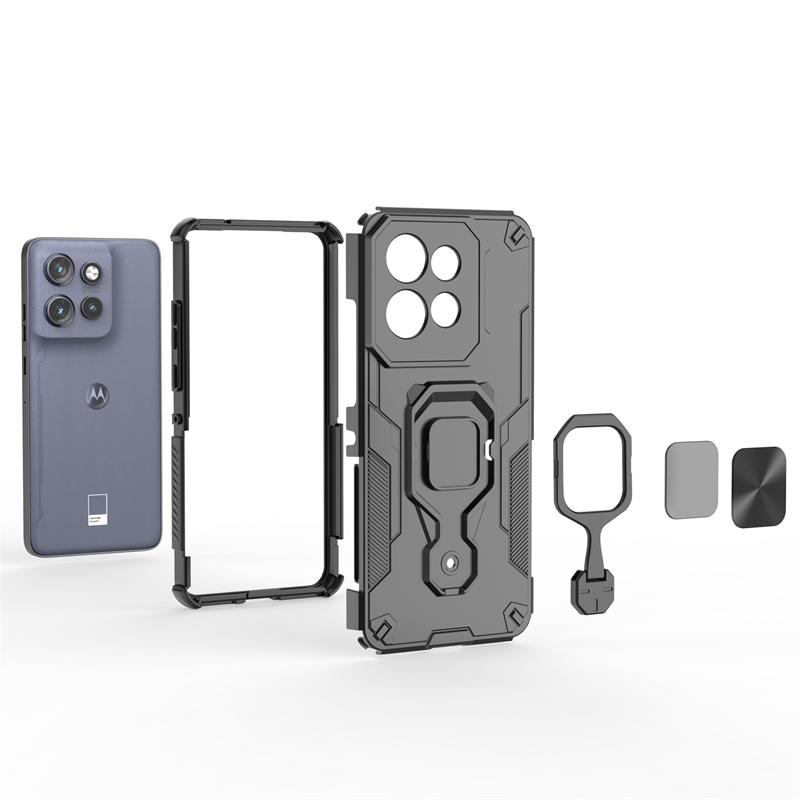 Phone Holder Case For Motorola Edge 50 Neo Case Heavy Armor Back Cover For Moto Edge 50 Neo Phone Case For Moto Edge 50 Neo Case