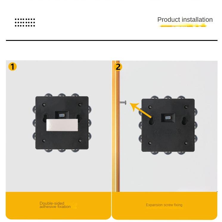 Solar-LED-Wandleuchten für den Außenbereich, wasserdicht, solarbetrieben, mit Licht nach oben und unten sowie rechts und links, zur Beleuchtung der Dekoration von Haus und Garten im Freien, Sonnenlicht