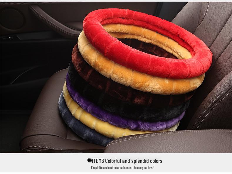Vinterplysch rattskydd för bilen - Varmt, andningsbart, passar 98 % av modellerna
