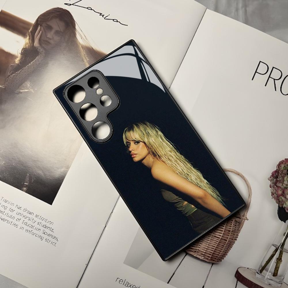 

C-Camila C-Cabello Cxoxo Phone Case For Samsung Galaxy S26 S25 S24 S23 S22 S20 S21 Edge Ultra Plus Fe Colored Silver Cover Galaxy S24 FE