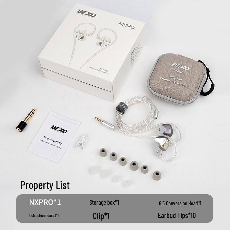 

BEXO NXPRO Wired In-Ear Monitoring Earphones with Waist Pack for Stage Performances