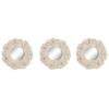 Set of Boho Wall Mirrors - Home ESPRIT - 3 Pieces - 20x20 Cm - Multicoloured - Sun Shape - Wall Mounting
