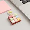 Keys Button Fidget Keychain DIY Keyboard Clicker Toy New Pinch Toy  Relief Stress