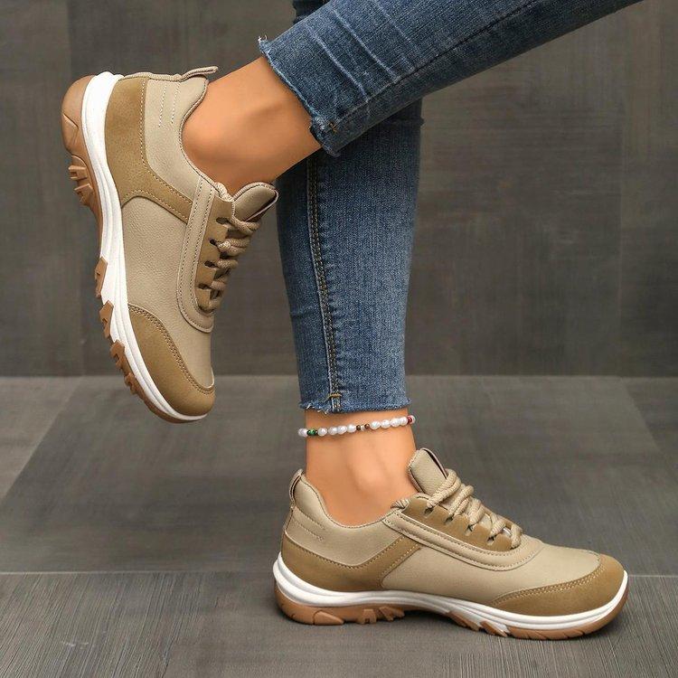 Casual Large Size Round Head Strap Women's Shoes Autumn New Women's Comfortable Soft Sole Flat Heel Casual Shoes