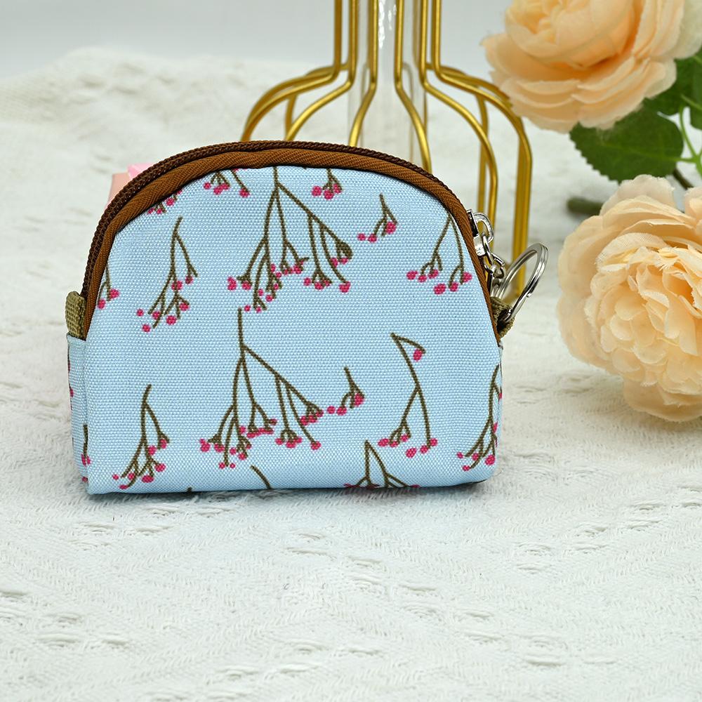 Mini Bag Short Wallet Women Coin Purses Student Fashion Zipper  Small Purse Girls Cartoon Key Wallets Cute Bags