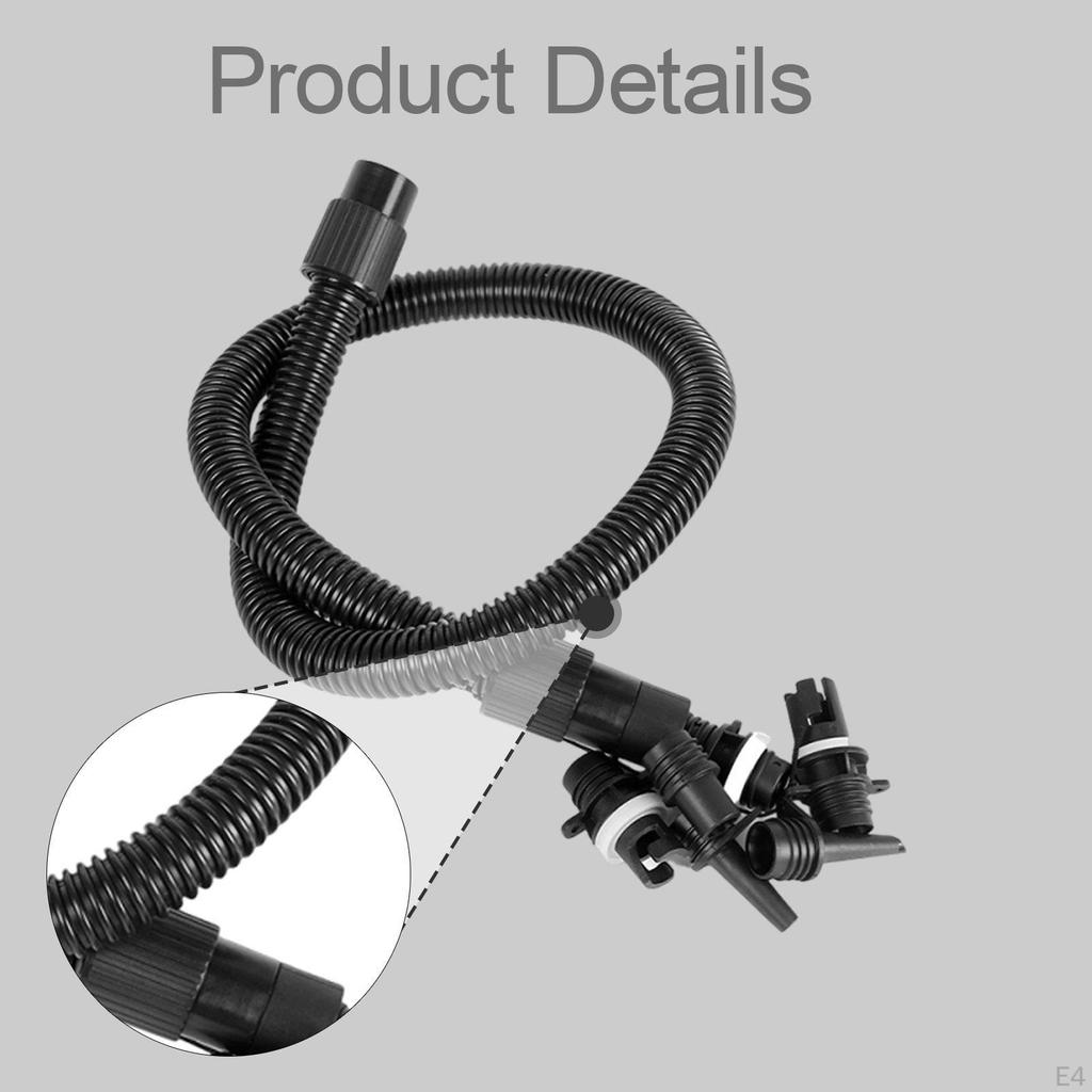 Adapter und Luftschlauch-Set für Schlauchboote, Elektrische Pumpe, Aufblaszubehör,