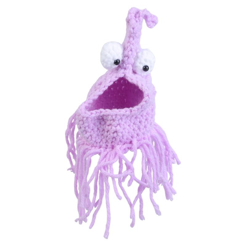 

Adorable Crochet Storage Basket Craft Supplies Wall Hanging Organizers for Small Items Flowers Crafts Decorative