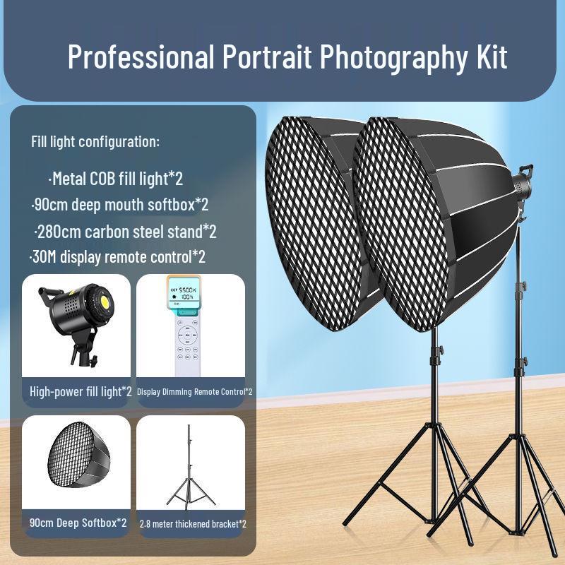 Zheyu Bright Spherical Fill Light for Indoor Live Streaming and Photography