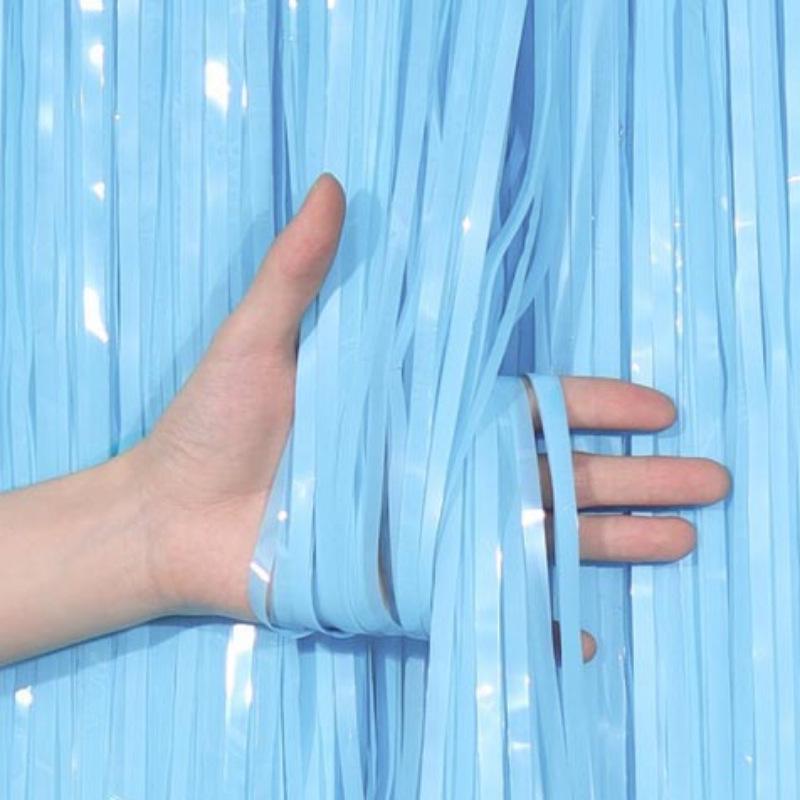 1*2M Rain Curtain: Birthday, Wedding, Stage Decoration Ribbon Strips