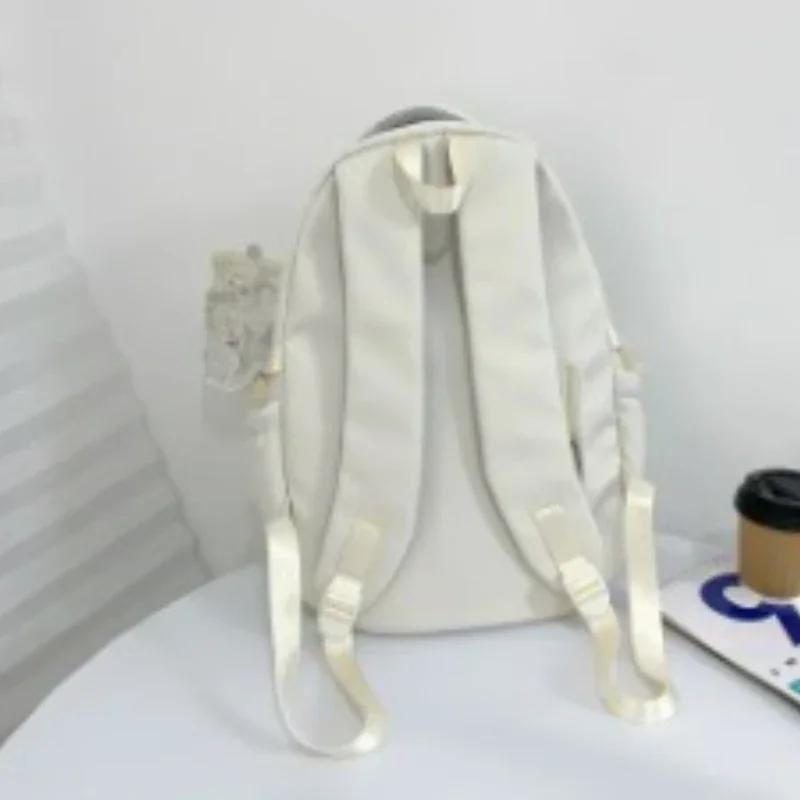 Lässige Oxford-Rucksäcke für Damen Softback Innenfach mit Reißverschluss hohe Qualität solide