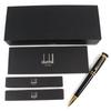 Excellent Dunhill Ballpoint pen Sentryman logo twist black mens Used