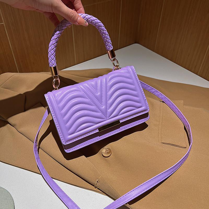 2023 Summer New Retro Pu Street Fashion Single Shoulder Crossbody Bag Women's Bag