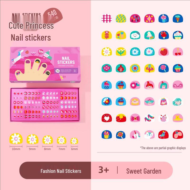 

Водонепроницаемые детские наклейки для нейл-арта Milo: Мультяшные и детсадовские дизайны