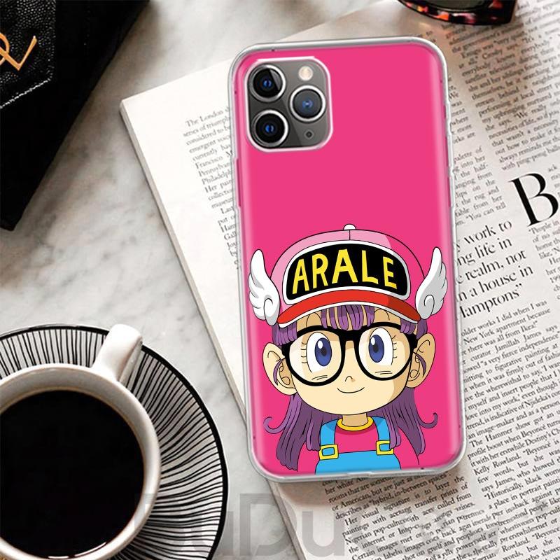 Arale Dr Slump Cover For iPhone 17 Air 16 16E 15 Pro Max 14 Plus 13 Mini Phone Case 12 11 7 8 SE Customized Print Shell 16 15 Pr