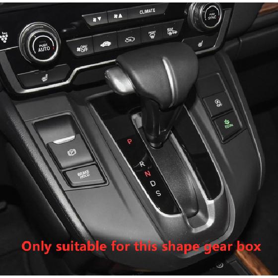 Red Interior Gear Shift Box Gears button Trim 4pcs For Honda CR-V CRV 2017-2021