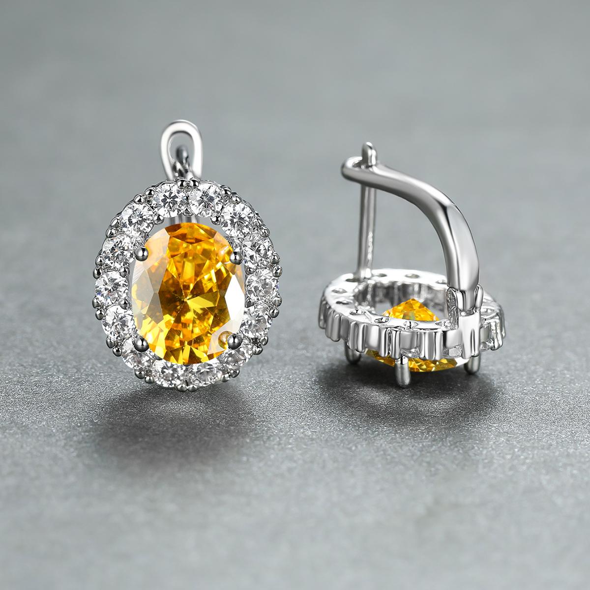 

Женские изумрудно-зеленые серьги, обручальные серьги, подарок на день рождения, памятные серьги, модные ювелирные изделия, серьги серебряный/жёлтый