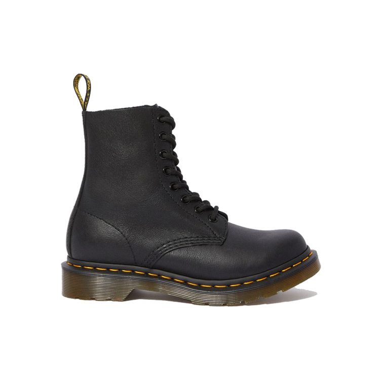Dr. Martens 1460 Pascal Virginia Kožená Šnurovacia Čižma Čierna Dámske Tenisky 13512006