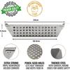LMETJMA Camiping Grill Basket Stainless Steel Grilling Basket Heavy Duty Vegetable Grill Basket Veggie Grilling Pan JT517
