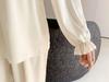 Women's Lace Ice Silk Pajamas with Removable Chest Pads - High-End Court Style for Spring/Autumn