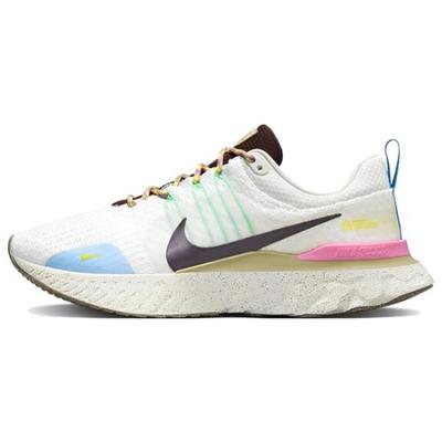 React Infinity Run Flyknit 3 Cano Baixo Sail Pinksicle Earth - FJ7068-120
