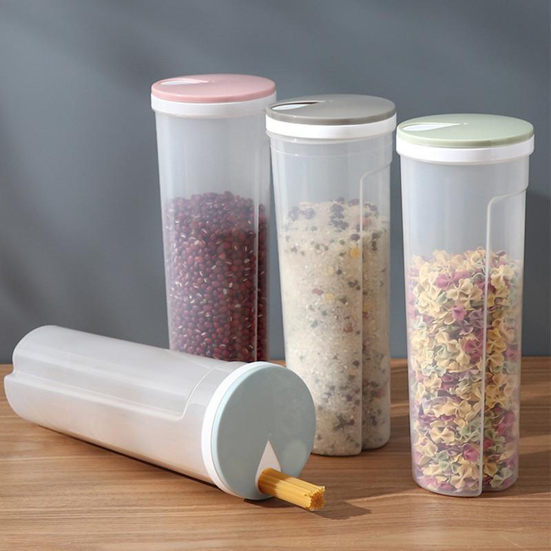 Modern Kitchen Pasta Storage Container With Sealed Lid For Home Use