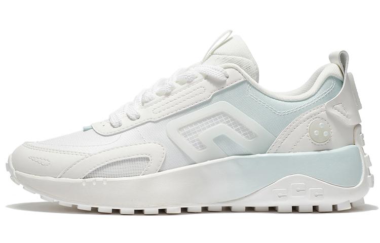 Li Ning CF Casual Shoes Women s Low Top Mist White/Aqua Blue AGLS046-3 36