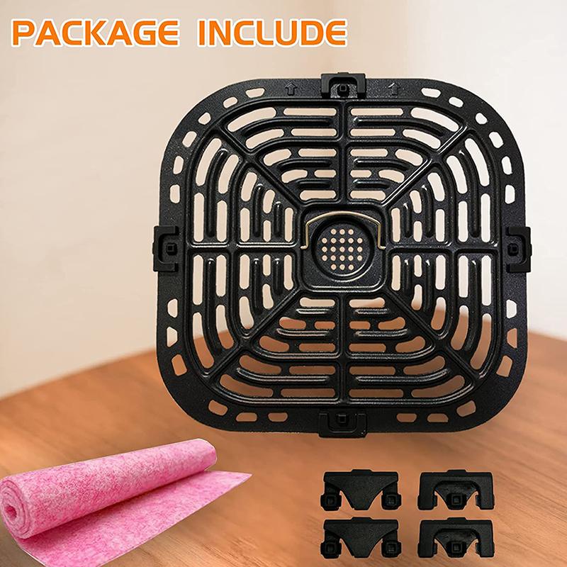 4/8 Pcs Rubber Feet For Plus 6Qt Air Fryers Premium Rubber Bumpers Covers