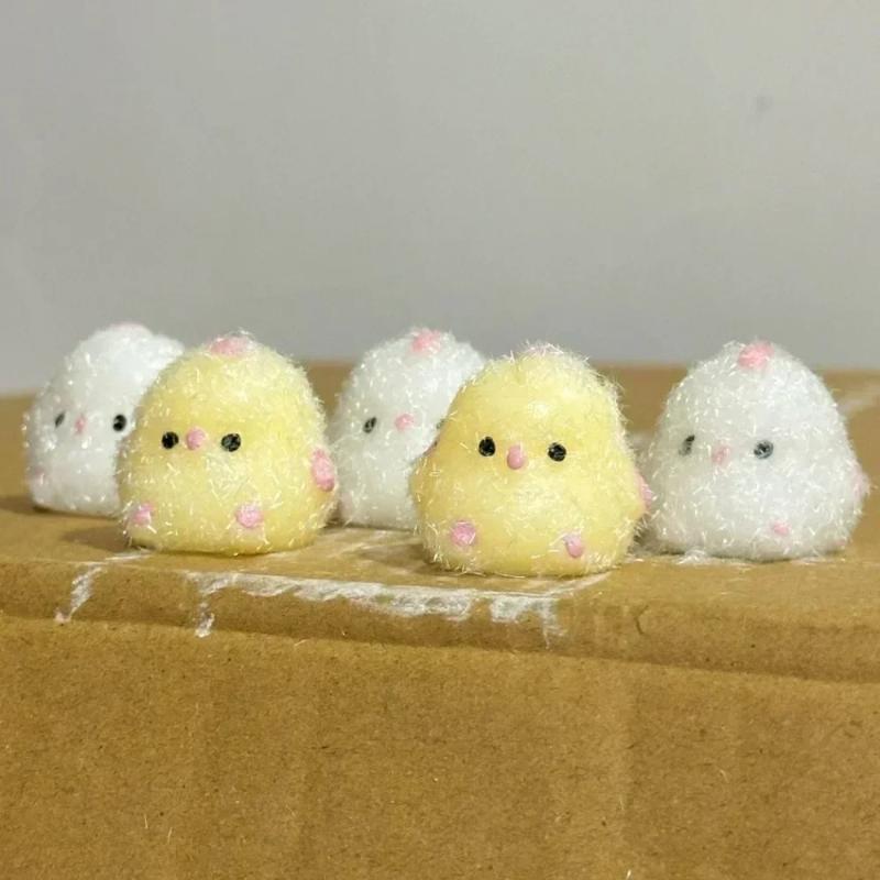 1Pc Cute Chick Squeeze Stress Relief Toy Soft  Toy Cartoon Slow Rebound Toys Decompression Squishy Toys For Kid /Girl Gifts