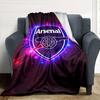 Arsenal Blanket Soft Warm Cozy Great for Chair Livingroom Sofa All-Season Use Playful Design Birthday Christmas Gift Blanket