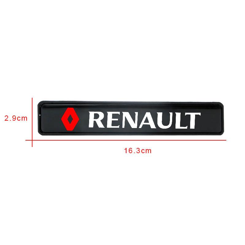 Automobile Decorative Lamp Front Cover LED Badg Decorative Badge for Renault DUSTER Megane 2 3 Clio 4 Captur Kadjar Fluence