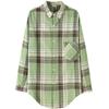 Spring Autumn Plaid Slim Fit Shirt for Women Long Sleeved Checkered Casual Versatile Shirt for Women Blouses & Shirts