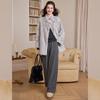 Women's Elegant Faux Fur Stand Collar Coat