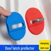 Cuscino Protettivo Universale per Serratura Portiera Auto - Ammortizzante, Anticollisione, Pad Spesso in Fibra di Carbonio