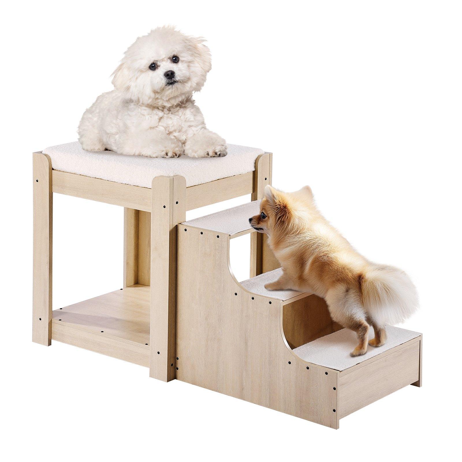 VEVOR Pet Bunk Bed with Stairs