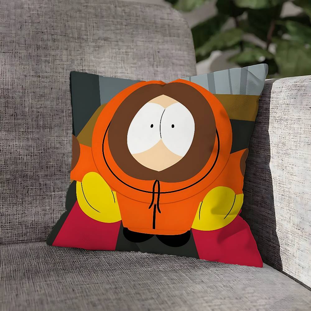 S-SouthES Cute P-Park Pillow Case For Sofa Decor Car Office Room Printing Cushion Cover Decorations and Protector