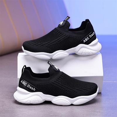 Boys' Mesh Shoes Breathable Sports Lightweight Soft Soled Children's Running Middle-aged Older Children