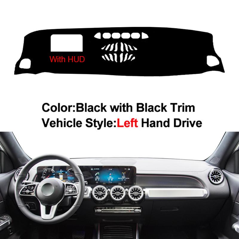 Car Inner Dashboard Cover For Mercedes Benz EQB 2026 2026 Auto Dash Mat Carpet Cape Sun Shade Dashmat Pad