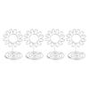 20PCS Wire Table Picture Photo Holder Gold Plated   Reusable Table Card Holder for Wedding Anniversary Party