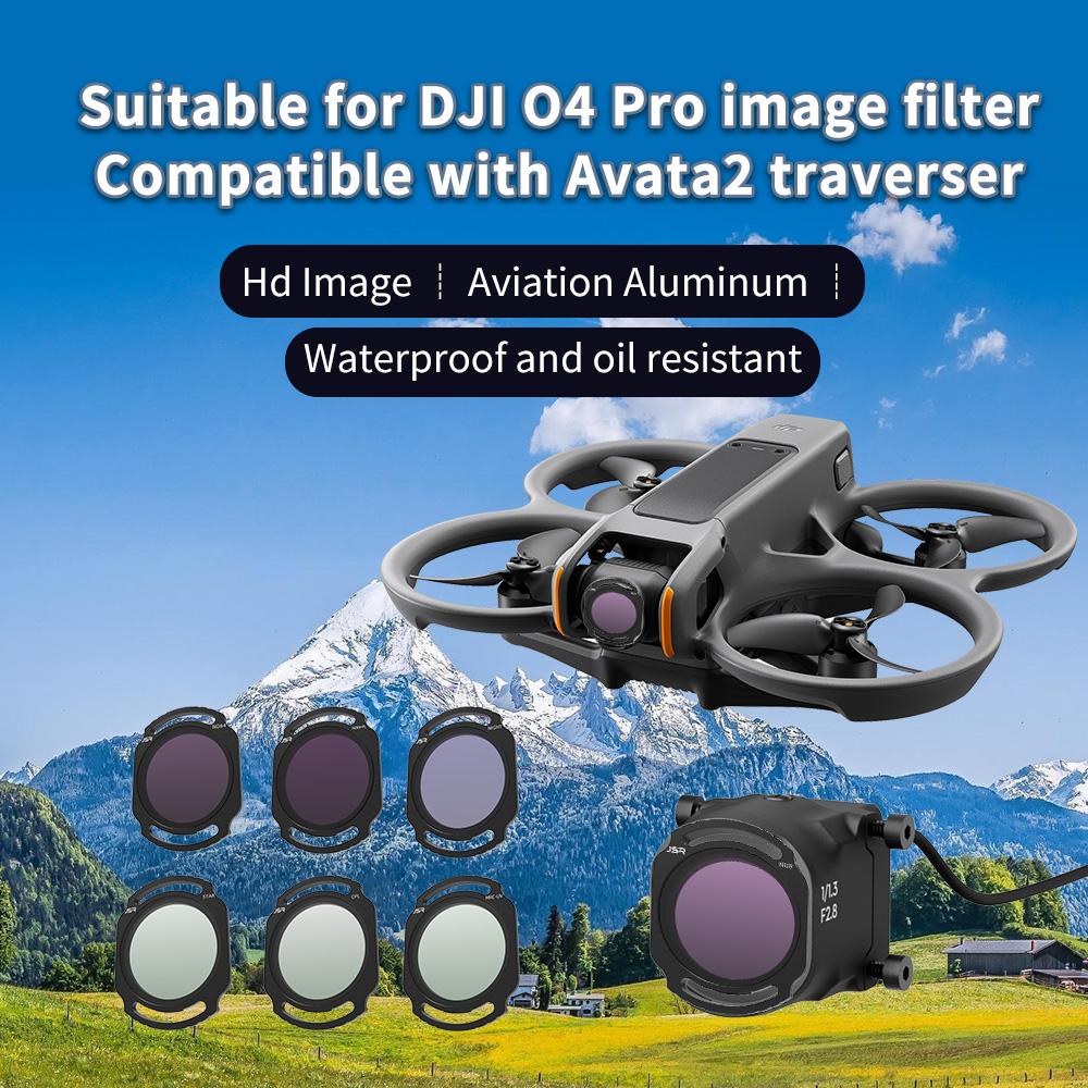 Lens Filter for DJI O1 Air Unit Pro Avata 1 Optical Glass Lenses UV CPL ND8 ND16 ND11 ND61 for DJI O1 Pro Avata 1 Accessories
