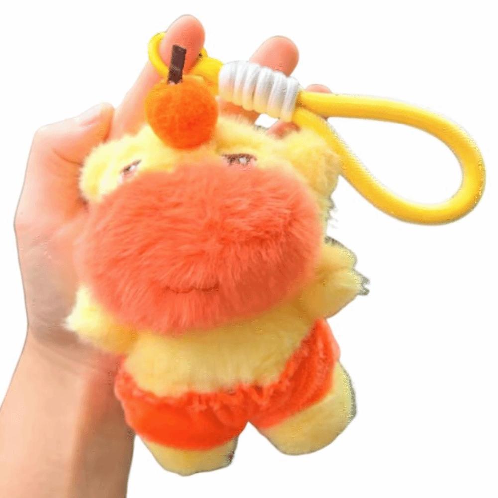 Lovely Capybara Lulu Plush Keychain Cute Dolphin LULU Plush Doll  Bag Charm