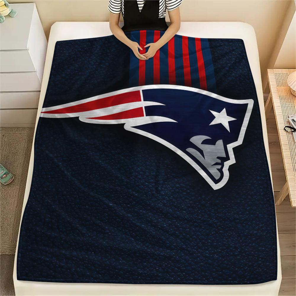 New England Patriots2 Flannel Blanket, High Quality Comfortable for All Seasons, Home Decor, Warmth and Comfort