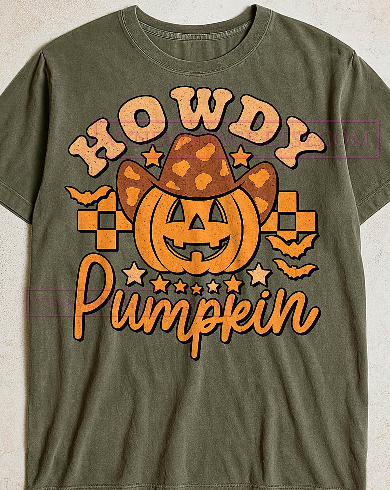 Howdy Pumpkin T-Shirt, Western Halloween Graphic Tee, Spooky Season Fall Shirt, Humorous Pumpkin Lover Gift, Retro Fall Tee S