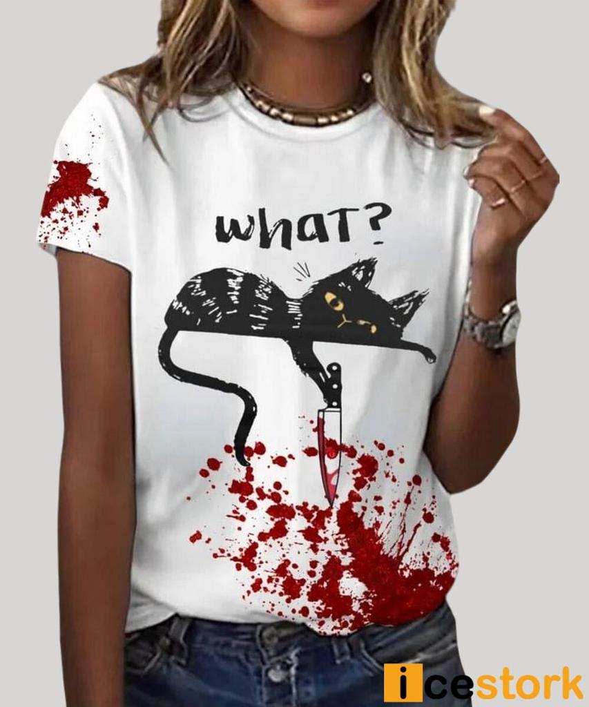 Halloween Horror Element Damen Top V-Ausschnitt Slim Fit Bequemes Oberteil 3D Digitaldruck 3431 EMA