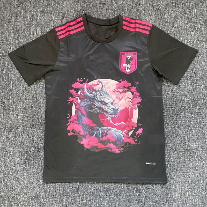 Kurzärmeliges Fußballtrikot inspiriert von der japanischen Nationalmannschaft Anime-Kollaboration Dragon Ball One Piece Naruto