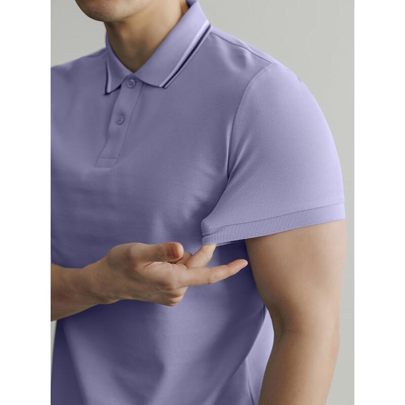 Hengyuanxiang Men's Casual Short Sleeve Polo Shirt