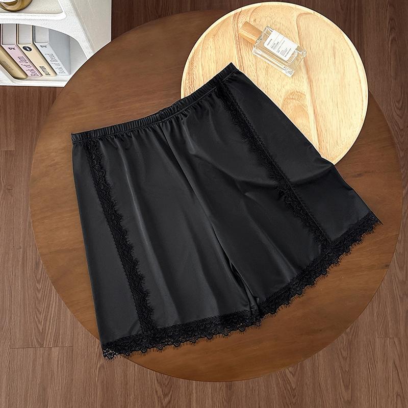 Women's Summer Thin Can Be Worn Outside The Loose Home Ice Silk Safety Anti Wear Three Points Leggings